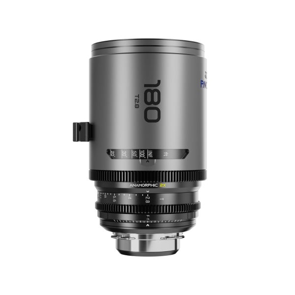 DZOFilm PAVO 180mm T2.1 2x Anamorphic Prime Lens (Blue Coating, Meter)